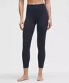 Lululemon Groove High-rise Ribbed Panel Leggings 25" In Black