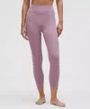 Lululemon Groove High-rise Ribbed Panel Tight 25"