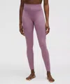 Lululemon Groove High-rise Ribbed Panel Tight 28"
