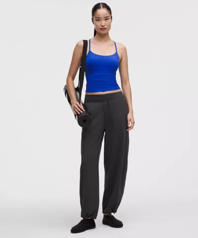 Lululemon Groove Low-rise Relaxed Cinch Pant In Black