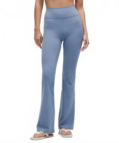 Lululemon Groove Nulu Flared Pants - Regular In Washed Denim In Blue