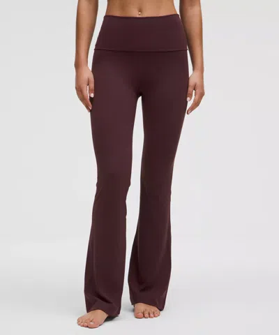 Lululemon Groove Nulu Foldover-waist Flared Pant