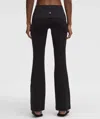 Lululemon Groove Nulu Foldover-waist Flared Pants In Black