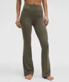 Lululemon Groove Nulu High-rise Flared Pants Regular In Green