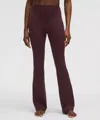 Lululemon Groove Nulu High-rise Flared Pants Regular In Purple