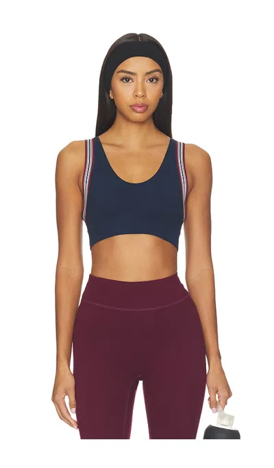 Lululemon Groove Yoga Light Support Bra In Blue