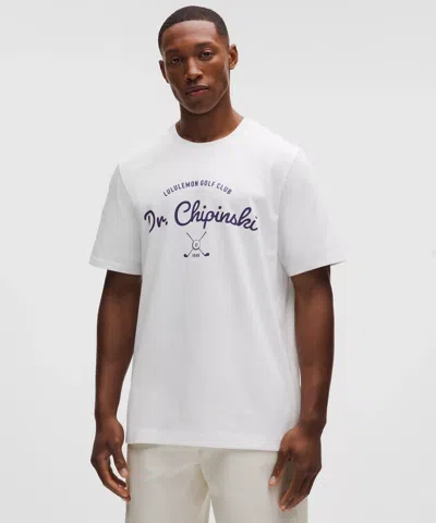 Lululemon Heavyweight Classic-fit Cotton T-shirt In White