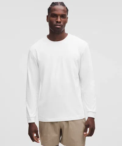 Lululemon Heavyweight Cotton Jersey Long-sleeve Shirt