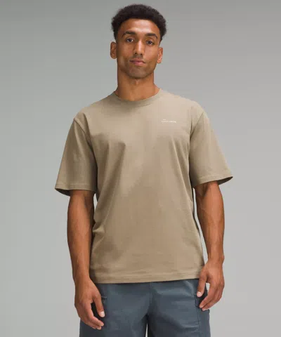 Lululemon Heavyweight Cotton Jersey T-shirt Graphic In Green