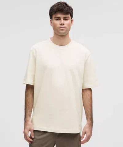 Lululemon Heavyweight Cotton Jersey T-shirt In Neutral
