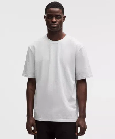 Lululemon Heavyweight Cotton Jersey T-shirt In Gray