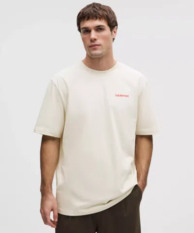 Lululemon Heavyweight Cotton Jersey T-shirt In Neutral