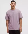 Lululemon Heavyweight Cotton Jersey T-shirt In Purple