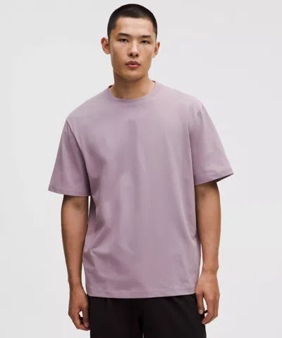 Lululemon Heavyweight Cotton Jersey T-shirt In Purple