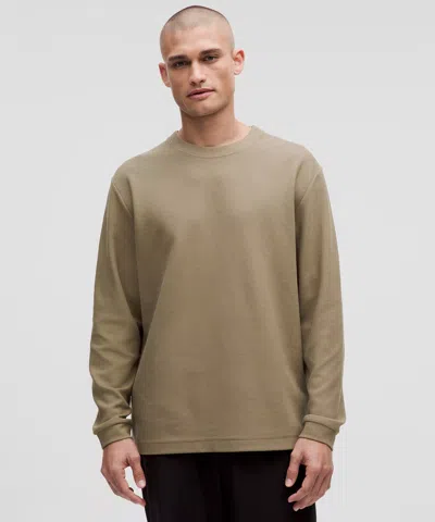 Lululemon Heavyweight Cotton Textured Long-sleeve Shirt