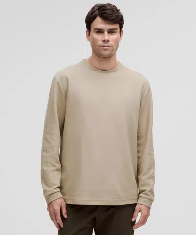 Lululemon Heavyweight Cotton Textured Long-sleeve Shirt