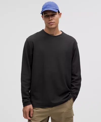 Lululemon Heavyweight Cotton Textured Long-sleeve Shirt