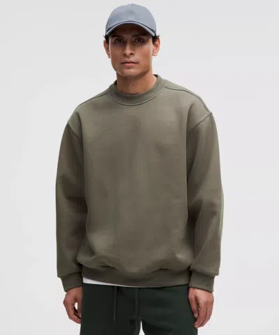 Lululemon Heavyweight Fleece Crewneck In Gray