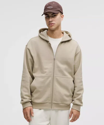 Lululemon Heavyweight Fleece Full-zip Hoodie In Neutral