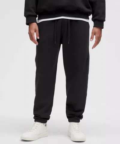 Lululemon Heavyweight Fleece Joggers In Black