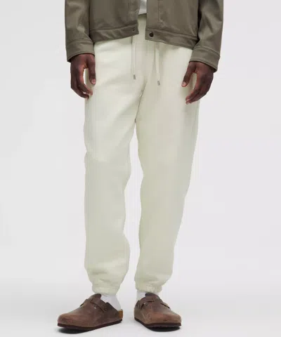 Lululemon Heavyweight Fleece Joggers In White