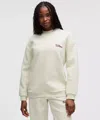 Lululemon Heavyweight Fleece Oversized Pullover In Green