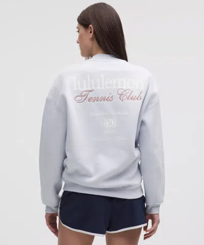 Lululemon Heavyweight Fleece Pullover Tennis Club