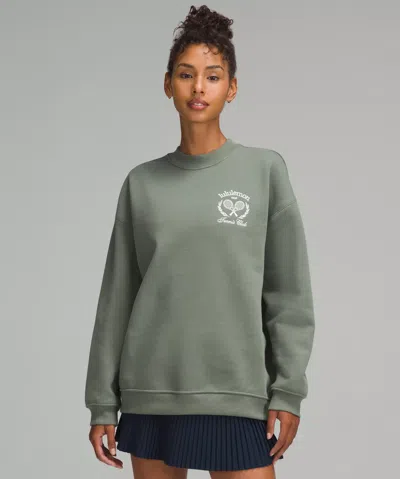 Lululemon Heavyweight Fleece Pullover Tennis Club