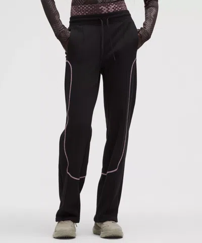 Lululemon Heavyweight French Terry Pants Slnsh Collection In Black