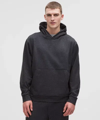 Lululemon Heavyweight Soft Jersey Pullover Hoodie In Black