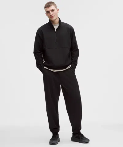 Lululemon Heavyweight Soft Jersey Relaxed-fit Jogger In Black