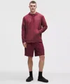 Lululemon Heavyweight Soft Jersey Short 8.5" In Burgundy