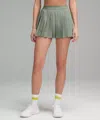 Lululemon High-rise Pleated Tennis Skirt In Green