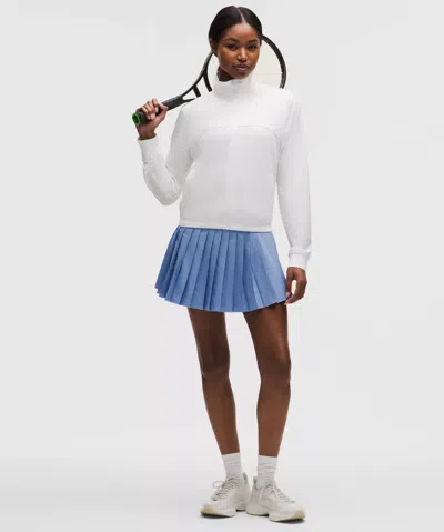 Lululemon High-rise Pleated Tennis Skirt In Blue