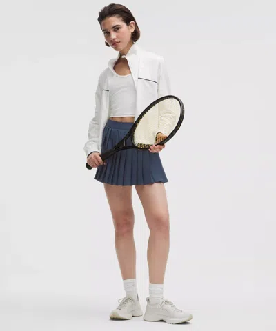 Lululemon High-rise Pleated Tennis Skirt In Blue