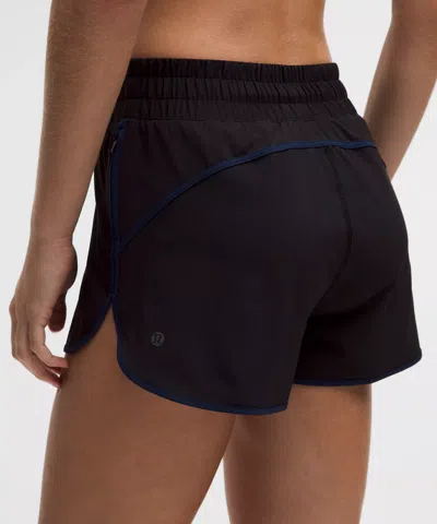 Lululemon High-rise Running Short 3" In Black