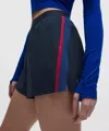 Lululemon High-rise Split Short 3" In Blue