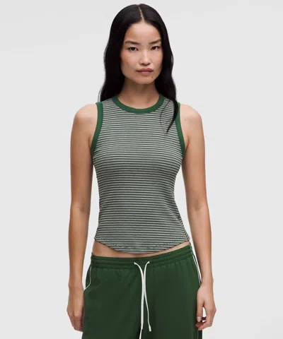 Lululemon Hold Tight Crewneck Tank Top In Green