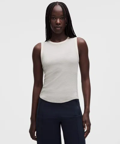 Lululemon Hold Tight Crewneck Tank Top In White