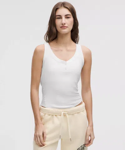 Lululemon Hold Tight Henley Tank Top