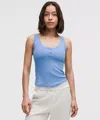 Lululemon Hold Tight Henley Tank Top