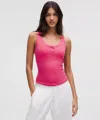 Lululemon Hold Tight Henley Tank Top