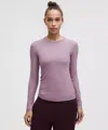 Lululemon Hold Tight Long-sleeve Shirt In Pink