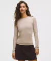 Lululemon Hold Tight Long-sleeve Shirt In Neutral