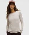 Lululemon Hold Tight Long-sleeve Shirt In Neutral