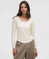 Lululemon Hold Tight Scoop-neck Long-sleeve Shirt