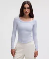 Lululemon Hold Tight Scoop-neck Long-sleeve Shirt