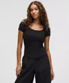 Lululemon Hold Tight Scoop-neck Short-sleeve Shirt