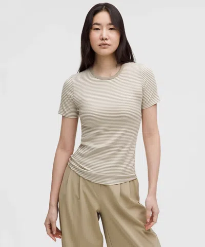 Lululemon Hold Tight Short-sleeve Shirt In Neutral