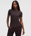 Lululemon Hold Tight Short-sleeve Shirt In Brown